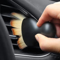 Car Interior Cleaning Brush Curved Design Ultra Soft Dust Sweeping Soft Brush Air Conditioning Outlet Car Beauty Cleaning Tools