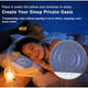 2026 Upgraded Wireless Sleep Aid Pillow Speaker Bluetooth Under Pillow Machine With White Noise 30/60/90 Min Timer Stereo Sound