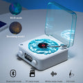 Mini Retro White Noise Bluetooth Speaker Portable Vintage Sleep Aid Bluetooth Speaker Subwoofer With RGB Light Support TF Card image 2