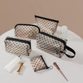 Makeup Bag Outdoor Personalized Transparent Nylon Mesh Cosmetic Bags Pouch Travel Organizer Zipper Beach Makeup Women's Purse