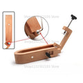 Foldable Wooden Clamp Adjustable Wood Leather Craft Hand Stitching For Pony Lacing Sewing DIY Tools Lacing Sewing DIY Tools