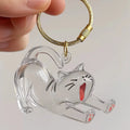 New Transparent Cat Hair Storage Box Decoration Dog Cat Hair Storage Capsule Bag Keychain Bag Pendant Pet Commemoration