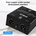 Audio Isolator Noise Reduction DI Ground Box 6.35 to Cannon Stereo Agricultural Electric Guitar Sound Card Show Noise Eliminatio image 4