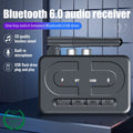 VAORLO Bluetooth 6.0 Audio Receiver 3.5mm AUX RCA With Mic HIFI Stereo Wireless Adapter Support USB U-Disk For Car Speaker Amp