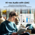 HAYLOU Mori Pro ANC Bluetooth 5.4 Earphones 43dB Active Noise Cancellation Earbuds 6 Mic Wireless Headphones 28H Battery Life