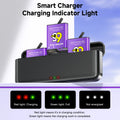 For DJI Osmo Action 6 5 Pro Action 4 3 Battery with Triple LED Charger 2250mAh for DJI Osmo 6 for DJI Osmo360 + TF Storage Box