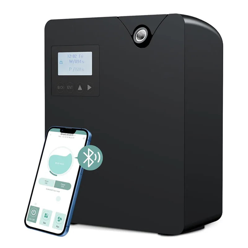 Scent Air Machine For Home Waterless Essential Oil Diffuser With Smart Cold Air Technology Bluetooth WiFi Aromatherapy Diffuser - Electrosphere South Africa