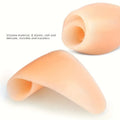 1 Pair of Adult Silicone Knee Pads for Basketball Skating and Skiing Sports Hip protection Snowboard Knee Pad Strong Adhesive