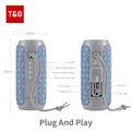 Bluetooth Speaker T&G TG117 Portable TWS Sound Box Waterproof Loudspeaker Outdoor Stereo Surround Speakers Support TF FM Radio image 5