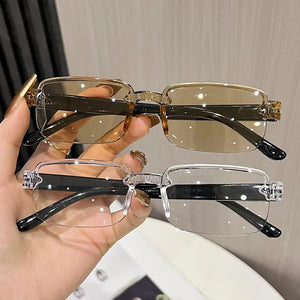 Smart Zoom Reading Glasses Anti Blue Light Presbyopia Glasses For Men Women Adjustable Focus Light Lightweight Reading Glasses