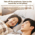 Bluetooth 6.0 Pillow Speaker for Sleeping, Ultra-Thin Under Pillow Sound Machine with White Noise HiFi Stereo Audio