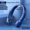Portable Mute Multifunctional Hanging Neck Fan - Hands-Free Personal Cooling Device For Travel And Outdoor Activities