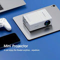 1080P HD Mini Projector with LED Display image 3